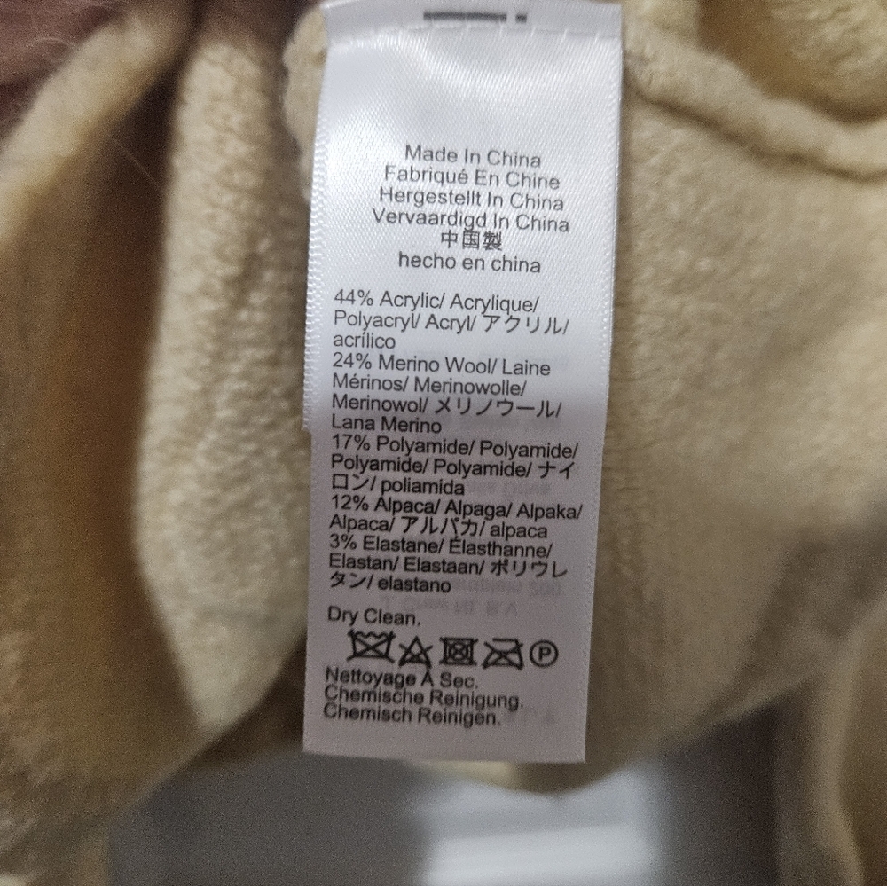 J. Crew Wool Blend Button Front Cardigan M - Picture 5 of 6